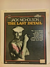 Vintage 1973 CED Videodisc Video Disc RCA Property Last Detail Jack Nicholson
