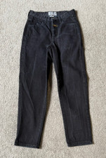 VTG 90s Marithe Francois Girbaud Black Tapered Leg Jeans - Girl's Size 25L