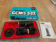 Grundig Microphone mikrofon GCMS 332 stéréo dans sa boîte /instructions Din Plug