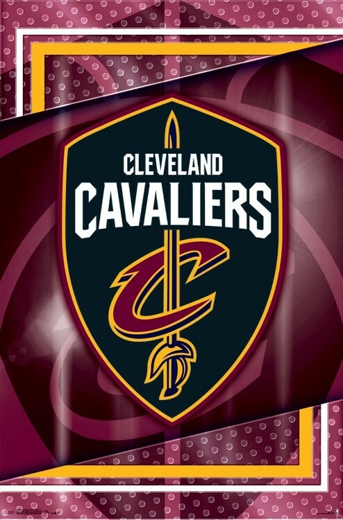 CLEVELAND CAVALIERS Official NBA Basketball Team Logo WALL