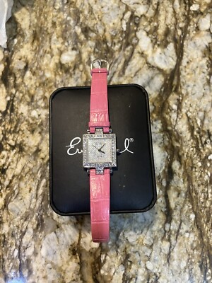 Erwin Pearl Ladies Watch Crystal Square Face w/strap-