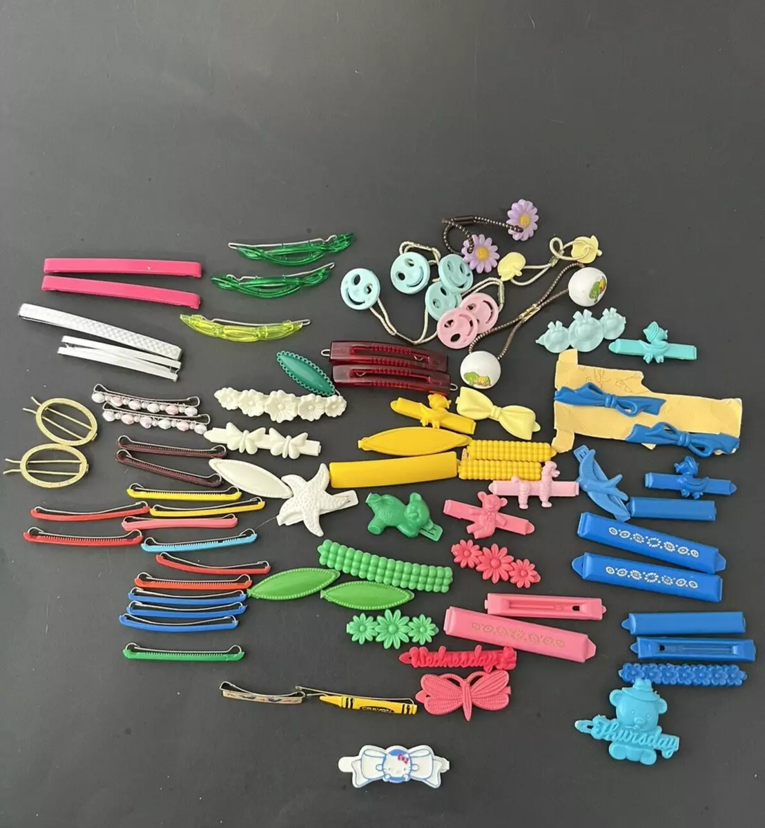 Plastic barrette 2024 hair clips