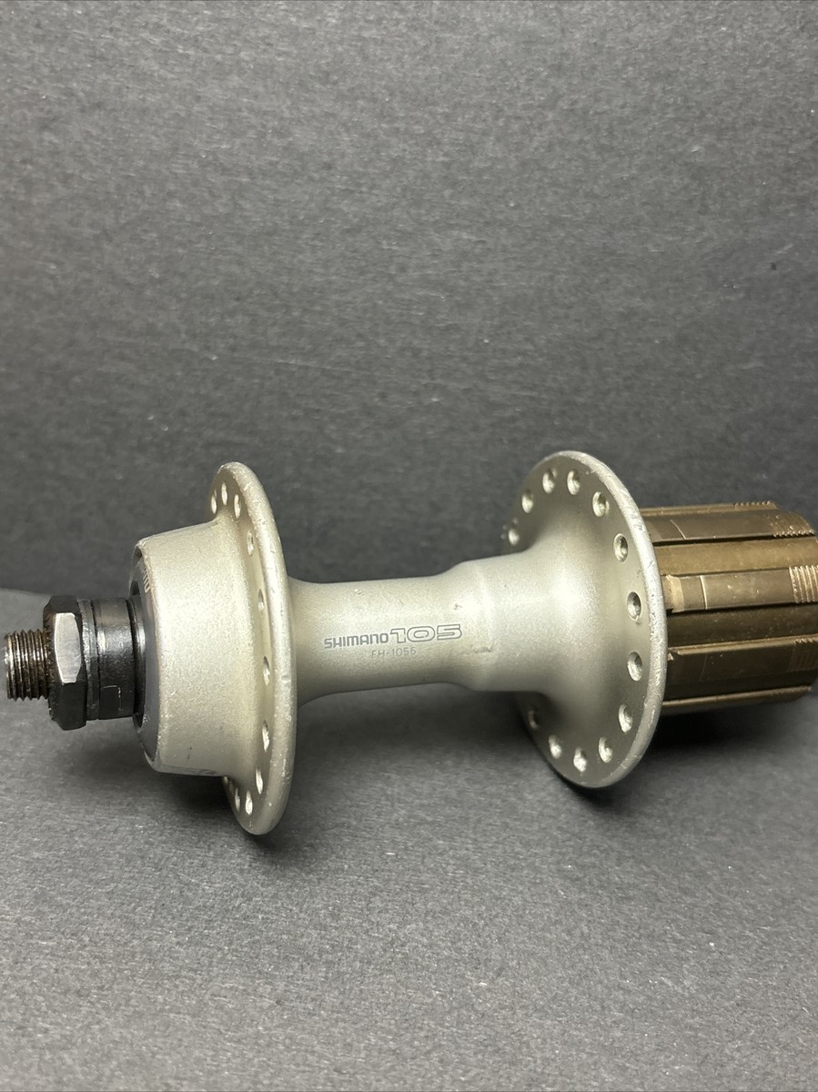 NOS DeLaced Shimano 105 FH-1055 8 Spd Rear Hub 32h Bike Road