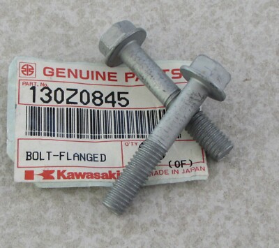 Kawasaki Flanged Bolt 8x45 (set of 2) for KAF950 JT1200 JT1500 ZX750 JS650 JB650