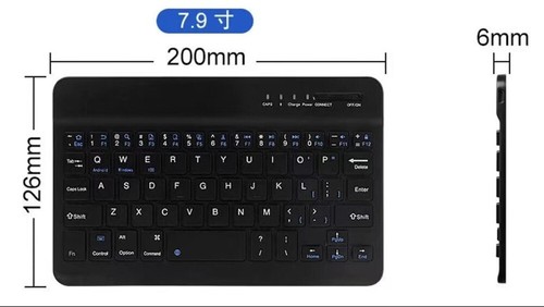 Keyboard for Samsung Galaxy Z Fold 2 3 4 Case with Screen Protector Mouse Pen - Picture 21 of 32