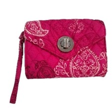 Vera Bradley Wallet Your Turn Smartphone Wristlet Pink Paisley