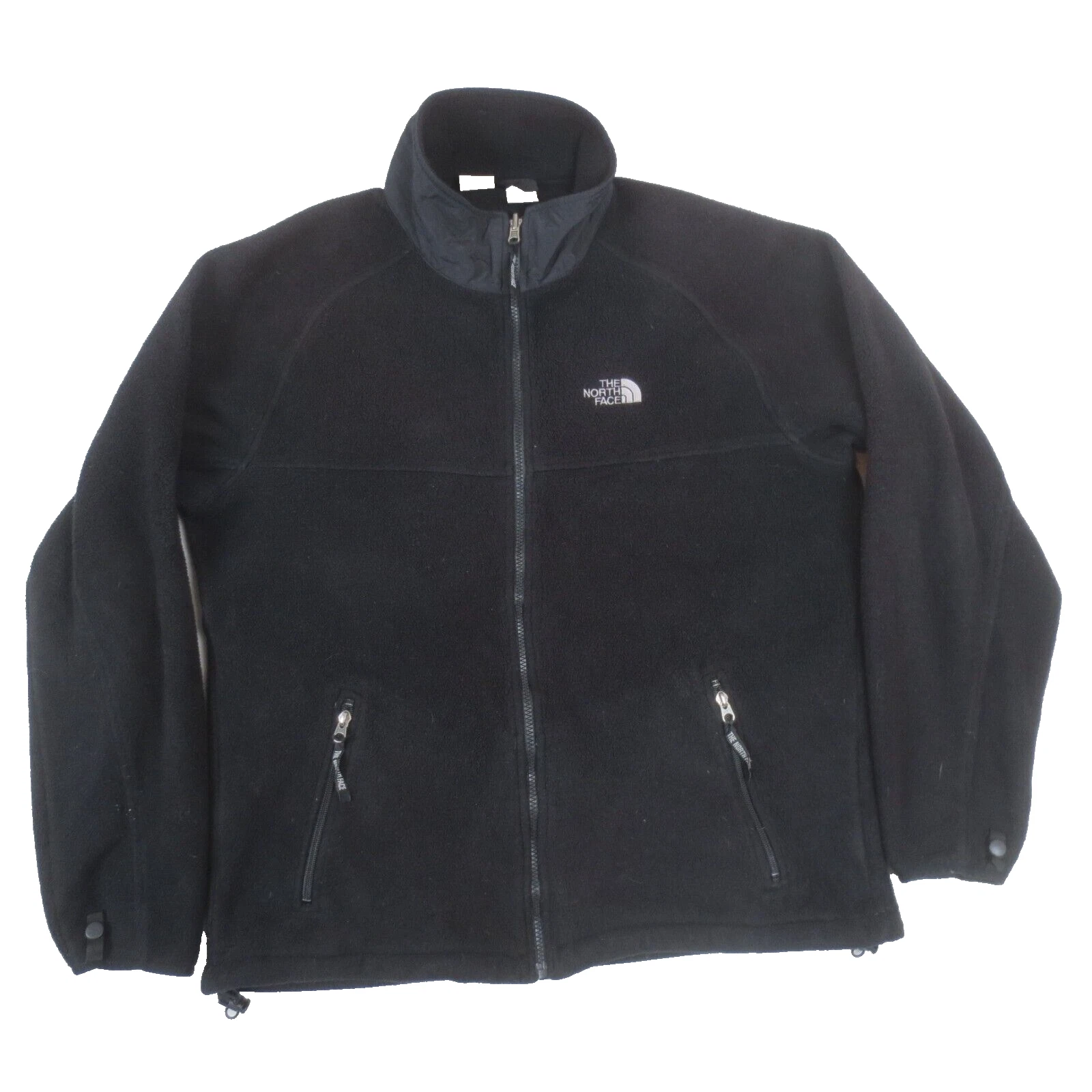 north-face polartec fleece long sleeve full zip jacket