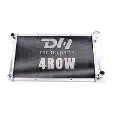 4 Row Aluminum Radiator For 67-72 Chevygmc C10c20c30 C1500c2500 Pickup Truck