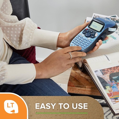 DYMO LetraTag LT-100H Handheld Label Maker ABC Keyboard Label Printer LCD Screen - Picture 8 of 8
