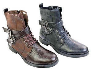 botines cuero hombre