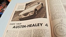 Jul 1960 Modern Motor Mag SIMCA Austin Healey 4 , MINI, Minx Amphicar Chev GOGGO