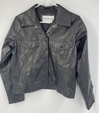 Paparazzi Vegan Leather Moto Jacket Womens L