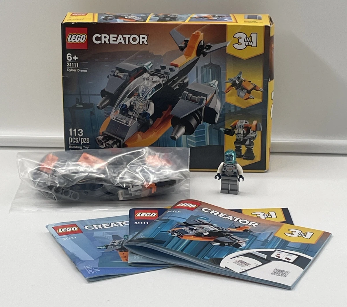 Lego creator cyber sale drone