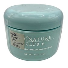 SIGNATURE CLUB A 5 Essentials Melon Body Butter 9oz Jar Made in USA SEALED NOS