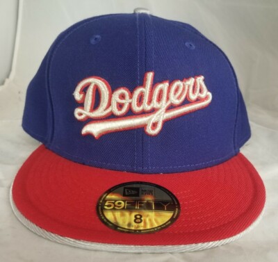 LA Dodgers New Era 59FIFTY  MLB Future what If  Collection Fitted Hat Size 8