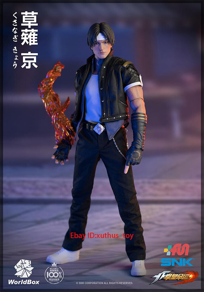 In Stock WorldBox KOF Kyo Kusanagi The King Of Fighters 1/6 Scale