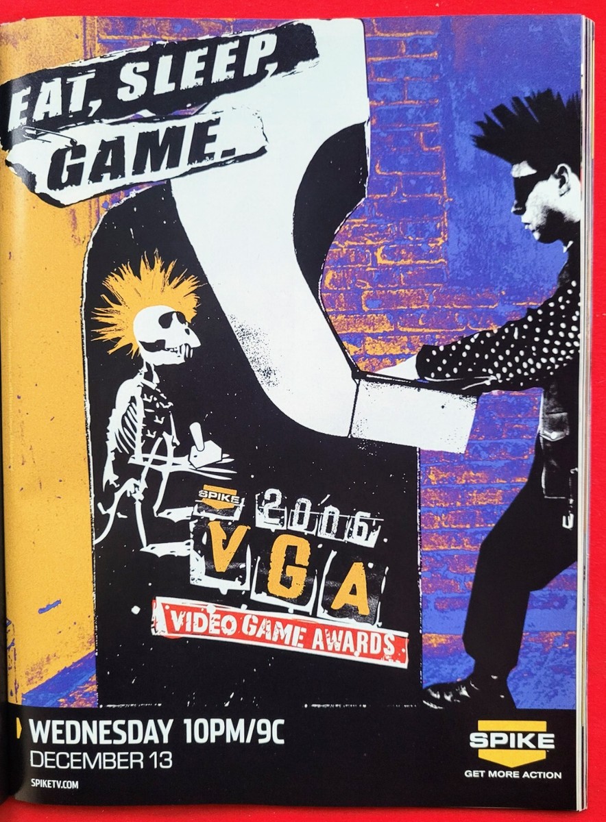 2006 VIDEO GAME AWARDS VGA Spike TV Television EAT SLEEP GAME