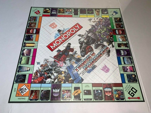 MONOPOLY TRANSFORMERS Board Game 2009 Collectors edition 100% COMPLETE EXCELLENT - Picture 2 of 8