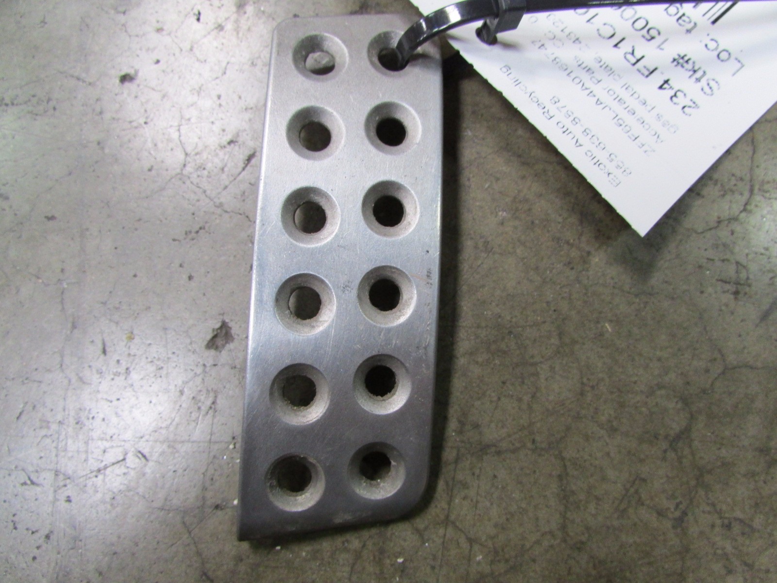 Ferrari California, Gas Pedal Plate, Used, P/N 243120