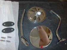1953 Chevrolet Truck Mirror Kit 1953 Gmc Truck 5 Inch Round Smooth