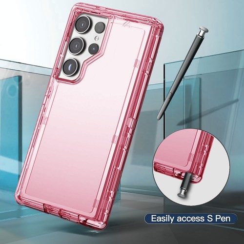 For Samsung S25 S24 S23 S22 S21 S20 Ultra/+ Case Shockproof Hybrid Clear Cover - Picture 32 of 49