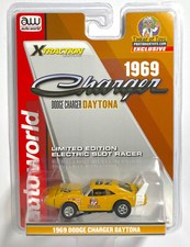 1 Nice 2022 AutoWorld HO X-Traction HO Scale Slot Car 1969 DODGE CHARGER DAYTONA