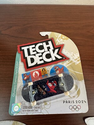 2024 Paris Olympics x Tech Deck Skateboard Fingerboard - Starfish Theme