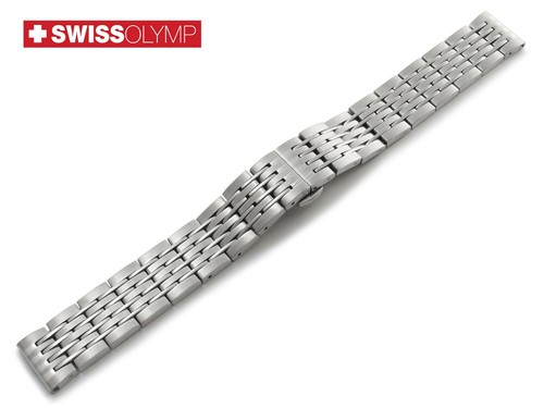 For OMEGA Stainless Steel Metal Watch SILVER BLACK GOLD Strap Band Bracelet - Bild 8 von 13