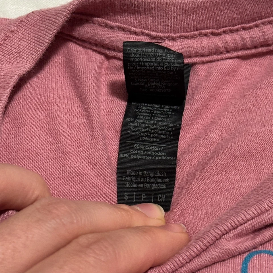 Camiseta Vaqueras Gráfica Rosa Talla S — Seven Springs Lodge Alabama Western Tee Foto 4 de 4