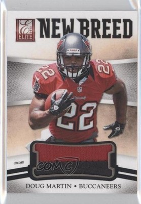 2012 Elite New Breed Jerseys Prime 7/25 Doug Martin #10 Rookie RC 0e1