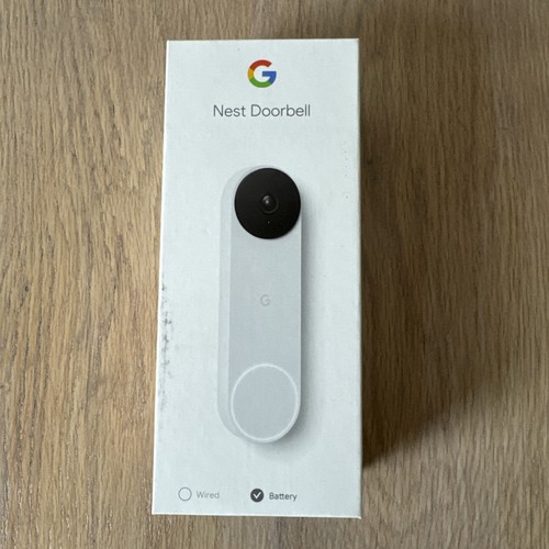 Google Nest Doorbell (Battery) - Wireless Doorbell Camera - Video Doorbell White