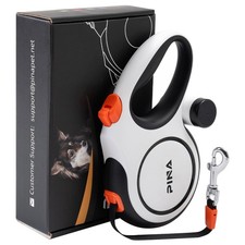 26 Ft Heavy Duty Retractable Dog Leash TangleFree Tape Large Up To 110 Lbs