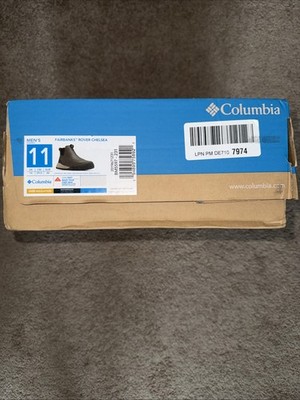 Columbia Men s Fairbanks Rover Chelsea Waterproof Boots Sz 11M Cordovan Wet Sand