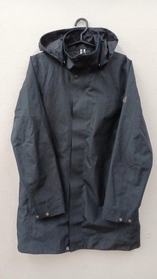 AIGLE GORE-TEX Men s Black Nylon Jacket S 34in Waterproof Outer