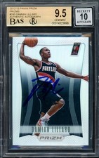 Damian Lillard Signed 2012-13 Panini Prizm Prizms RC 245 BGS 9.5 Sig 10 Beckett