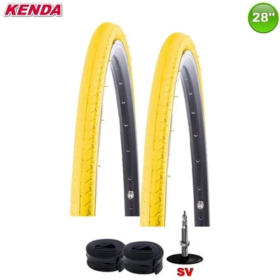 Kenda 28" Kontender K-196 Rennradreifen Mantel Gelb ( 26-622 ) 700 x 26C - Bild 1 von 4