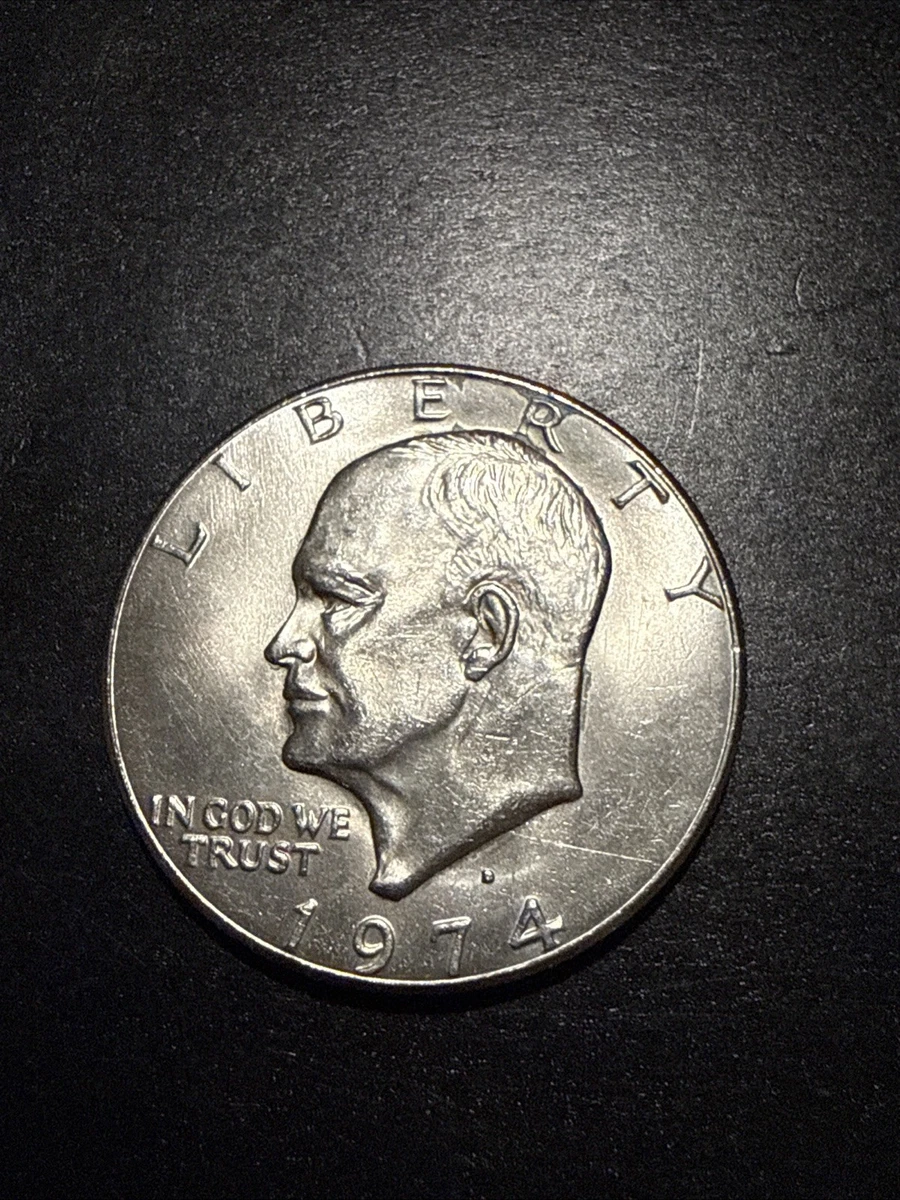 1974 未分级艾森豪威尔美元硬币(1971-1978) | eBay