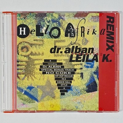 CD Techno DR ALBAN LEILA K HELLO AFRIKA REMIX Trance Rave Club Euro Dance House