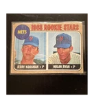 Topps 1968 Rookie Stars #177 Mets Jerry Koosman Nolan Ryan Baseball Card