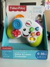 Fisher-Price Laugh  Learn Game  Learn Controller Open/ Damaged Box 