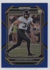 2023 Panini Prizm Draft Picks Blue Prizm /199 Andre Carter II #192 0ud4