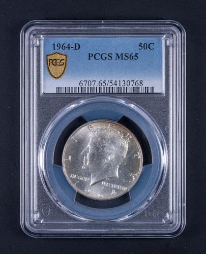 1964-D Kennedy Half Dollar PCGS MS65 WB768