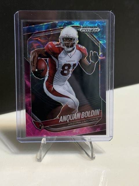 2025 Panini Prizm Black Anquan Boldin 1/1 Nebula FOTL Cardinals