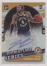 2021-22 Donruss Optic Signature Series Holo Prizm Duane Washington Jr Auto 09br