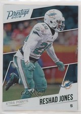 2018 Panini Prestige Xtra Points Green Reshad Jones #48 o6n