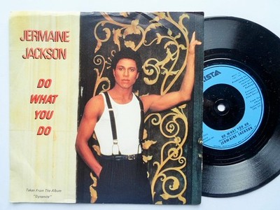 Jermaine Jackson Do What You Do 7'' Arista ARIST609 EX/EX 1985 picture sleeve,...