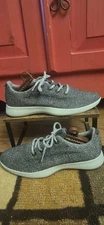 New Allbirds Men’s Size Wool Runners  Gray on Grey Walking Sports Holiday Gift