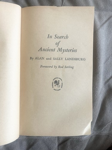 πIn Search of Ancient Mysteries, By Alan & Sally Landsburg Bantam 4612 - Picture 8 of 12