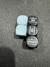 Bolt Action Orders Dice, WWII US Army, Warlord Games X5 Mix C