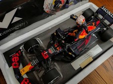 1/18 Minichamps Red Bull Racing RB16B Max Verstappen 2021 Monaco GP Winner